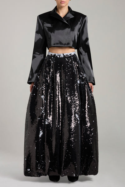 Bubble Sequins Skirt