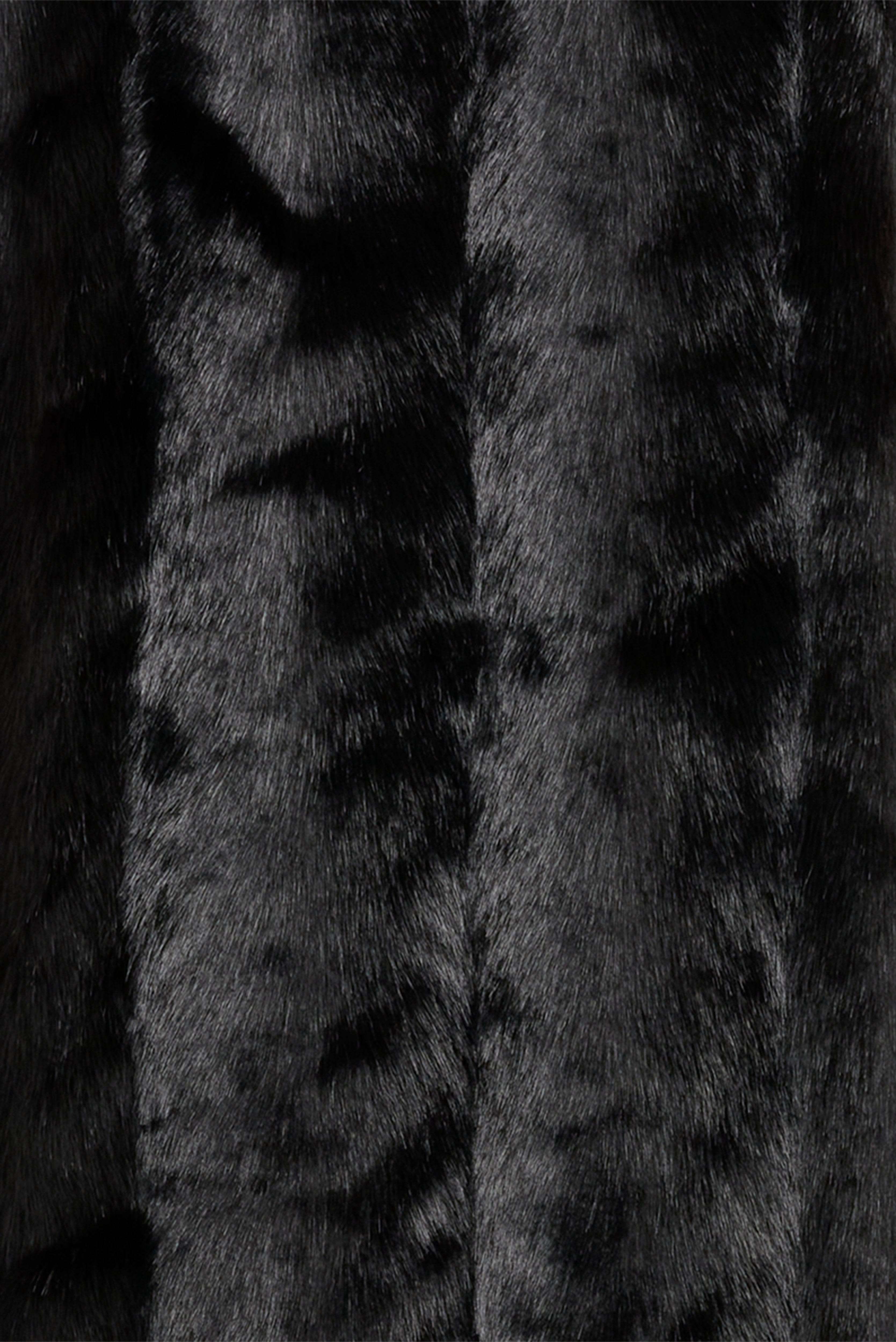 Faux Fur Mini Dress - Lurline Faux Fur Mini Dress - Lurline